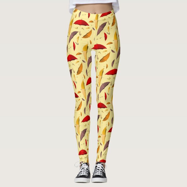 Umbrella pattern leggings (Front)