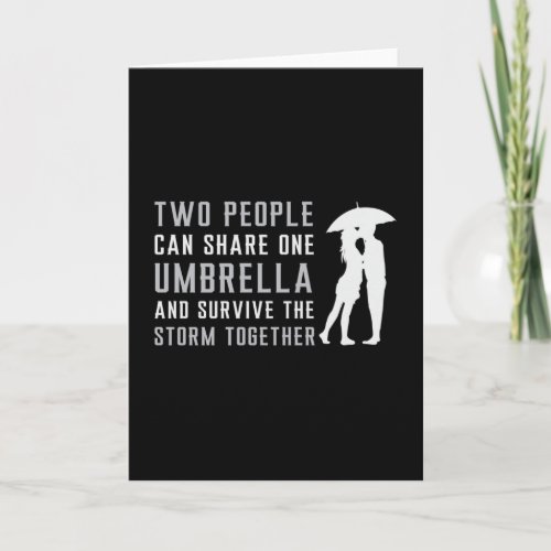 Umbrella Raindrop Rain Cloud Weather Rainy Gift Card