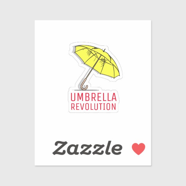 Umbrella Revolution - Hong Kong Sticker (Sheet)