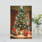 Umbrella Tree Paper Sheet (Standing Front)