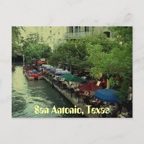 umbrellas_1 San Antonio Texas Postcard