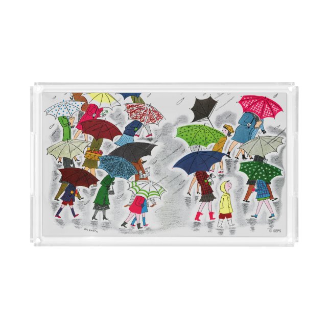 Umbrellas Acrylic Tray (Front)
