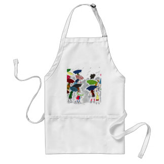 Umbrellas Adult Apron