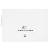 Umbrellas Cards (Back Horizontal)