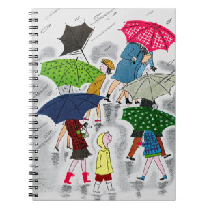 Umbrellas Notebook