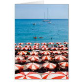 Umbrellas On Amalfitan Coast (Front)