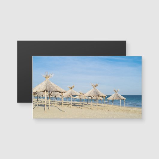 Umbrellas on the beach (Front/Back)