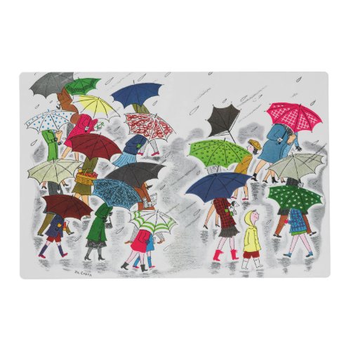 Umbrellas Placemat