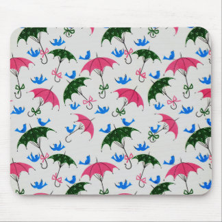 umbrellas shower umbrellas mouse pad