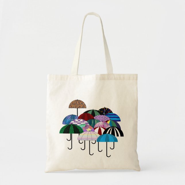 Umbrellas Tote Bag (Front)