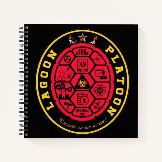 UMD Lagoon Platoon Notebook (Front)