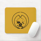 Ume branch in Embracing pine needles Mouse Pad (With Mouse)