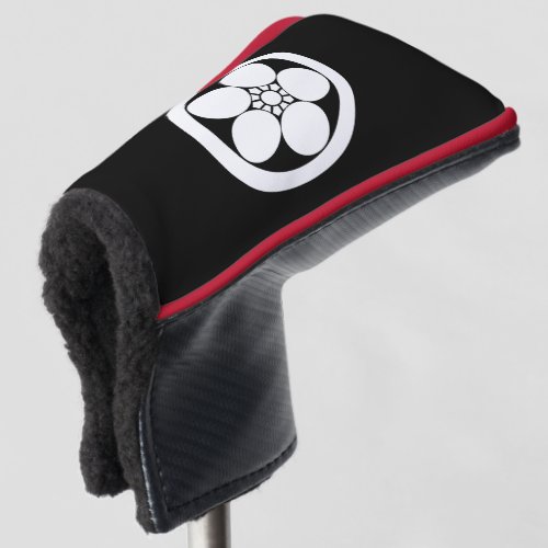 Umebachi_style plum blossom in a circle golf head cover