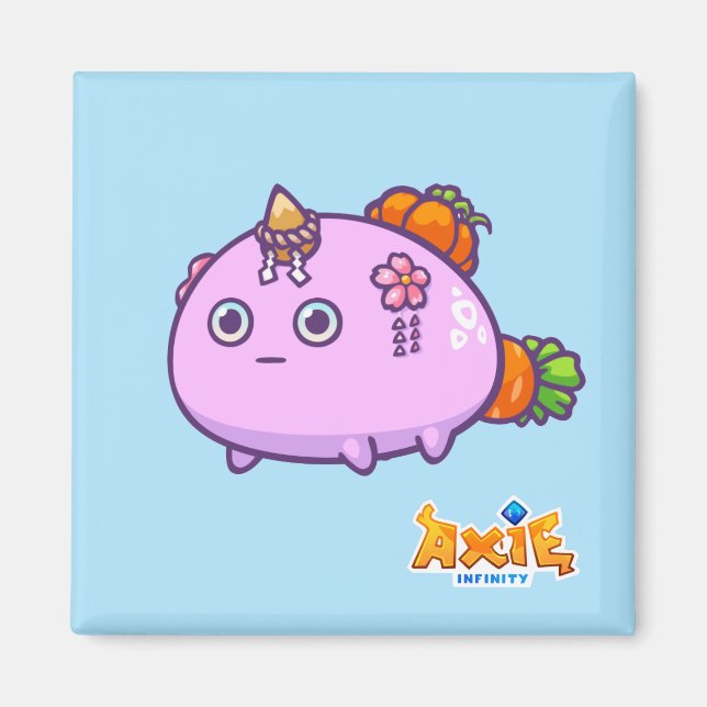 Umehana-hime AxieInfinity blockchain game Magnet (Front)