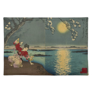 Umewaka at the Sumida River Placemat
