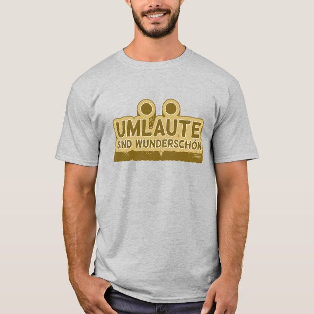 UMLAUT learning German language T-Shirt (Front)