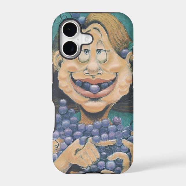 Ummmm Grapes!!!! Iphone Case (Back)