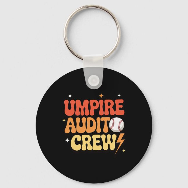 Umpire Audit Crew _1  Keychain (Front)