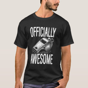Umpire Officially Awesome Funny Design For Basebal T-Shirt