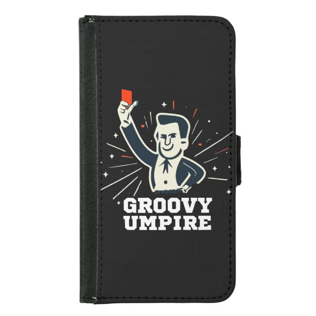 Umpire Samsung Galaxy Wallet Case (Front)