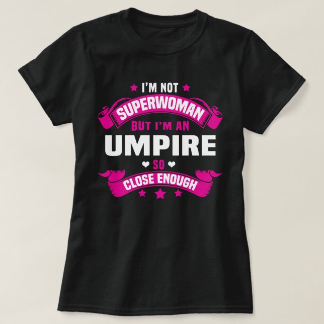 Umpire T-Shirt (Design Front)