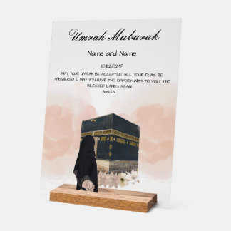 Umrah Mubarak  Acrylic Sign