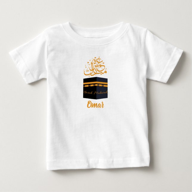 umrah mubarak baby T-Shirt (Front)