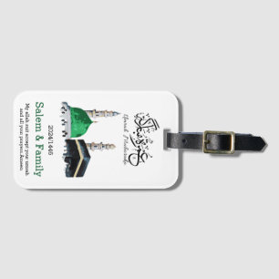 umrah mubaraka,عمرة مباركة  luggage tag