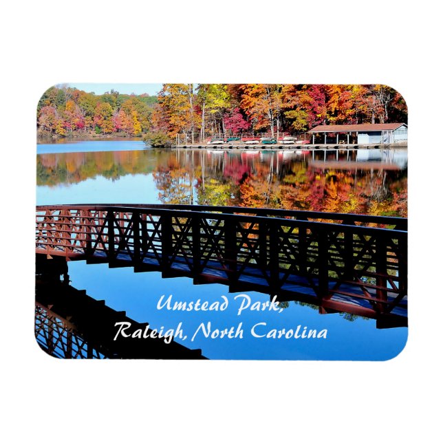 Umstead Park in Autumn Magnet (Horizontal)