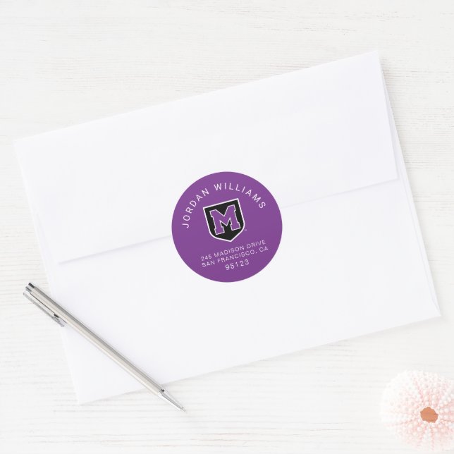 UMU CLASSIC ROUND STICKER (Envelope)