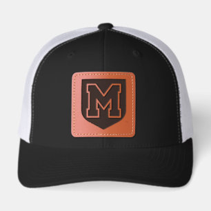 UMU LEATHER PATCH HAT