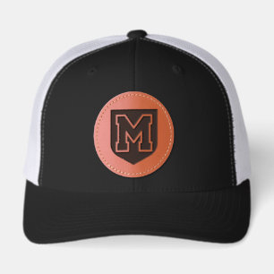 UMU LEATHER PATCH HAT