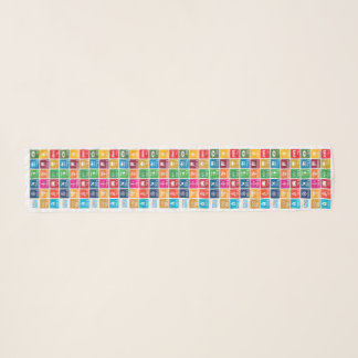 UN 17 Sustainable Development Goals Scarf