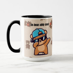 Un-Bear-ably Cool Cute Bear Coffee Mug