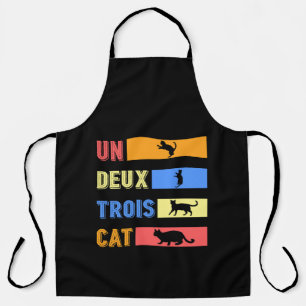 Un Deux Trois Cat Apron