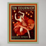 Un Fournier-Demars Ad Poster 12 x 16<br><div class="desc">Colorful Leonetto Cappiello poster for Un Fournier 12 x 16</div>