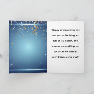 Un Gran Día Para Celebrar Card