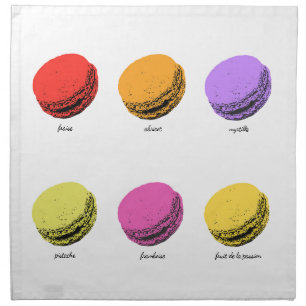 Un macaron? Mais oui! Cloth Napkin