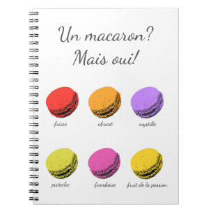 Un macaron? Mais oui! Notebook