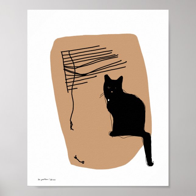 Un probleme? (A problem?) Poster (Front)