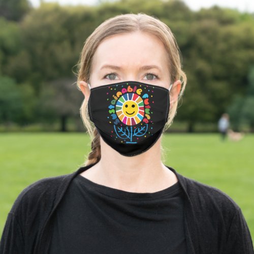 UN SDGs Global Goals 2030 Sustainable Future Adult Cloth Face Mask