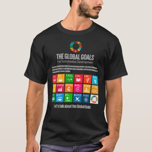UN SDGs United Nations Sustainable Development Goa T_Shirt