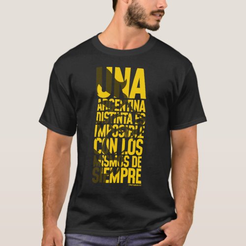 Una Argentina Distinta Javier Milei Remera Shirt