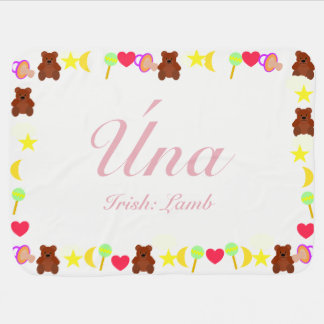 Úna Baby Blanket Template