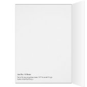 Una flor / A flower. Card (Inside (Left))