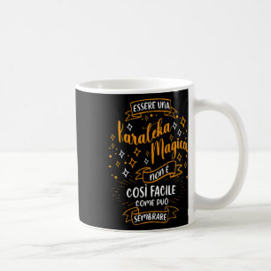 Una Karateka Magica Regalo Karate Ragazza Donna Coffee Mug