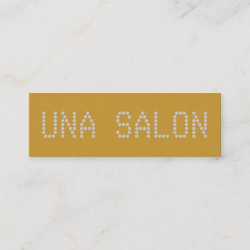 UNA SALON BUSINESS CARD TEMPLATES