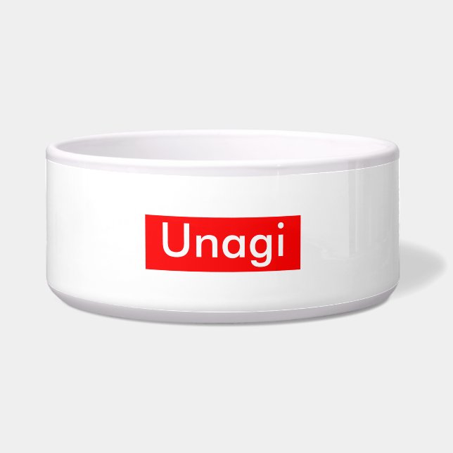 Unagi Label Bowl (Front)