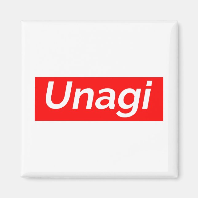 Unagi Label Magnet (Front)