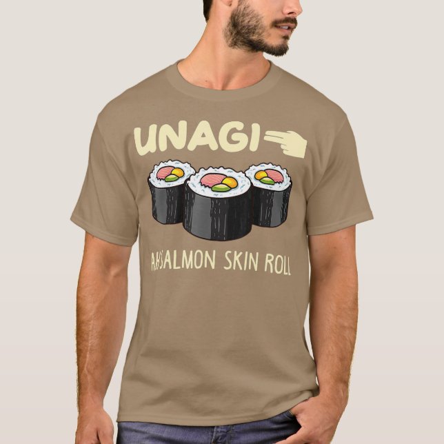Unagi Mindfulness Total Awareness Funny Ah Skin T-Shirt (Front)